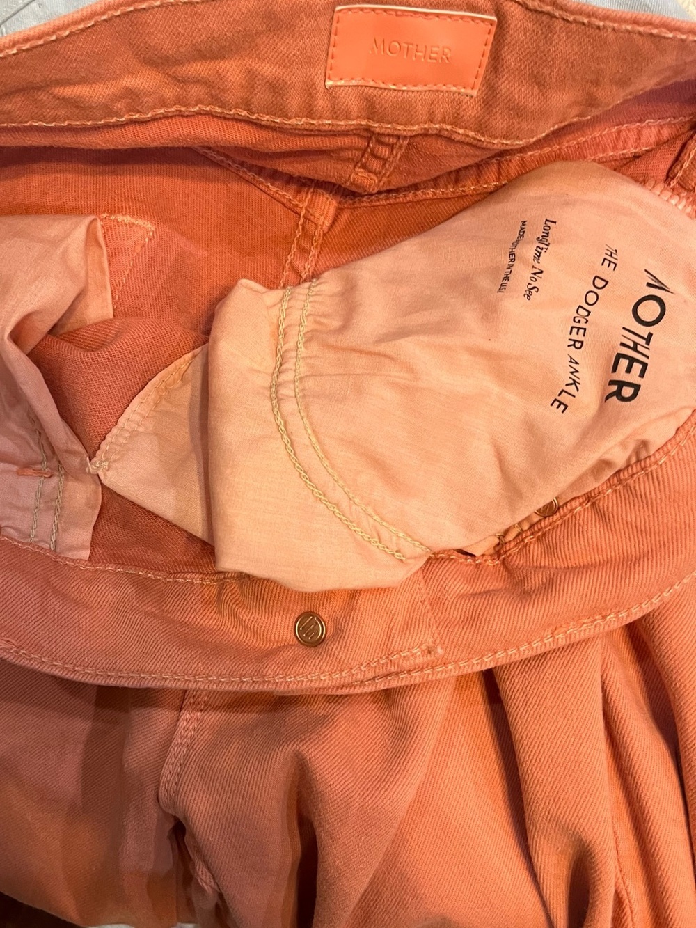 MOTHER The dodger ankle “ long time no see” pants - Picture 8 of 11